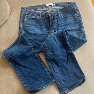 Abercrombie & Fitch Women's Dark Blue Boot Cut Jeans